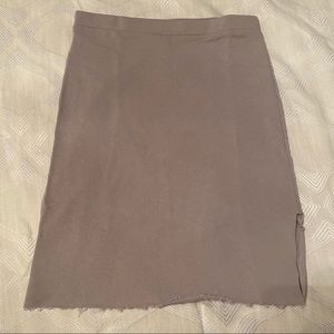 Mendocino Grey Jersey Skirt